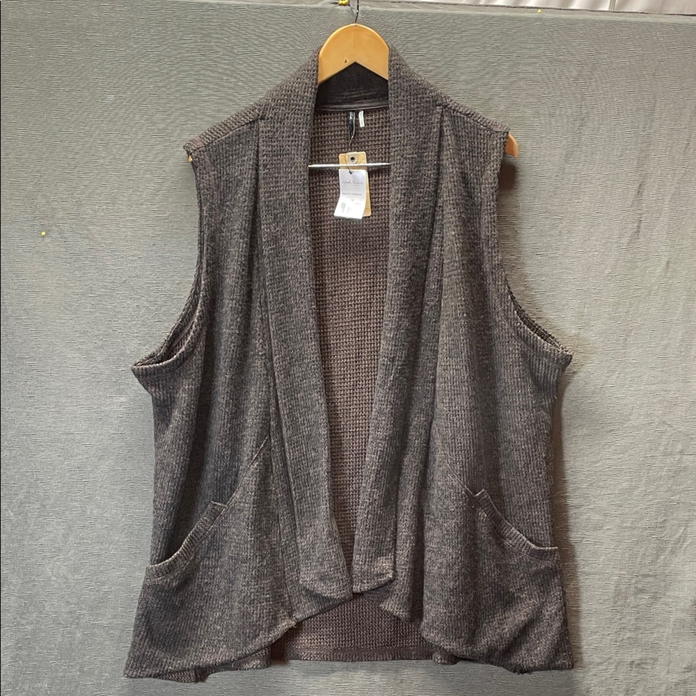 North River Charcoal Open-Front Women's Vest